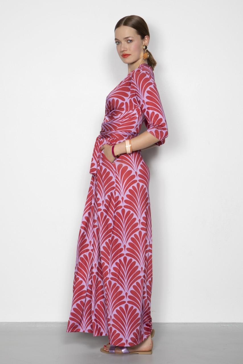 Marivie Oh, Beauty art deco red Dress Hotsell