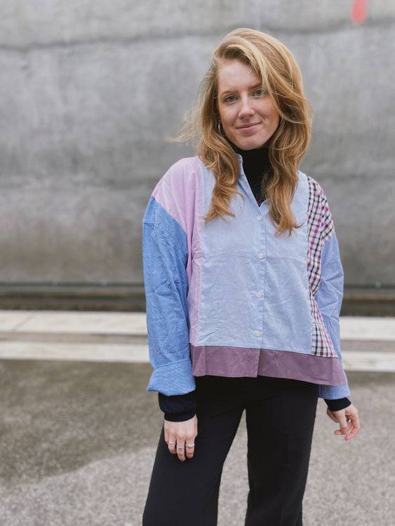 Nonoi Studio Blouson // Rosa + Blau // Onesize Osterangebot