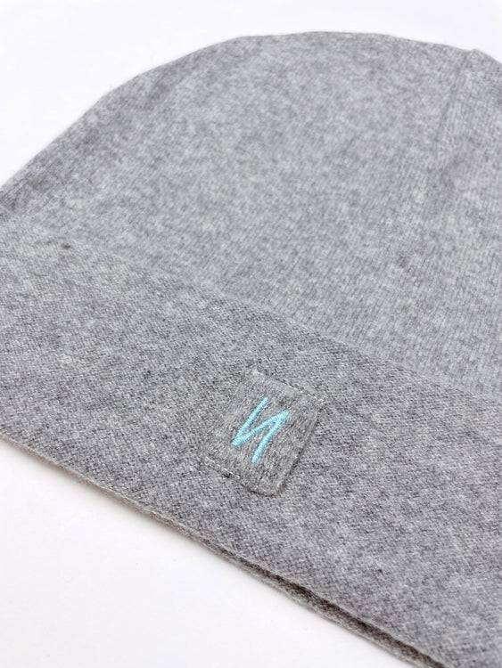 Nonoi Studio GRAUE MÜTZE "AUCKLAND" AUS KASCHMIR // UNISEX Super Rabatt