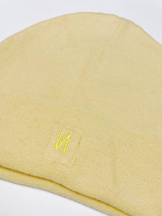 Nonoi Studio GELBE MÜTZE "DRESDEN" AUS WOLLE // UNISEX zollfrei