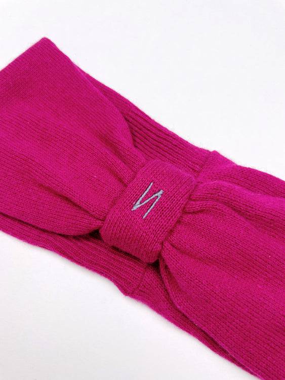 Nonoi Studio Stirnband "ANETO" MAGENTA // KASCHMIR im Angebot