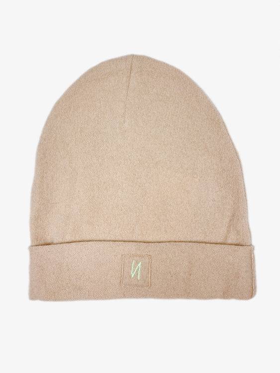 Nonoi Studio HELLBRAUNE MÜTZE "MILANO" AUS KASCHMIR // UNISEX Günstiger Verkauf