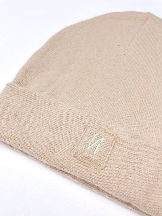 Nonoi Studio HELLBRAUNE MÜTZE "MILANO" AUS KASCHMIR // UNISEX Günstiger Verkauf