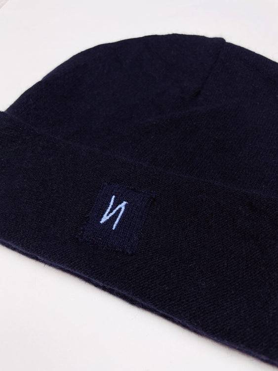 Nonoi Studio DUNKELBLAU MÜTZE "HANOI" AUS WOLLE // UNISEX Sonderangebot