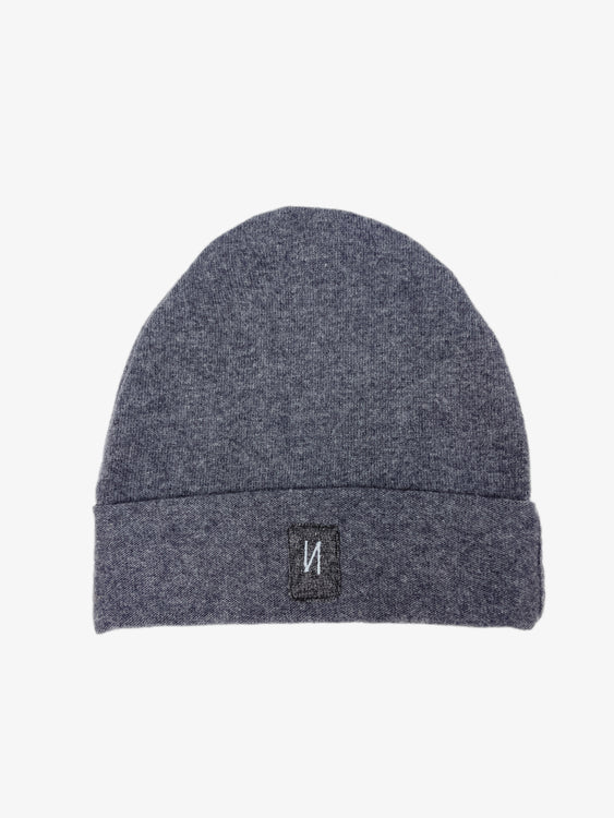 Nonoi Studio MÜTZE GRAU "ATULA" AUS WOLLE // UNISEX Günstig kaufen