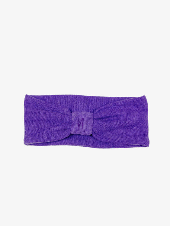 Nonoi Studio STIRNBAND "LILLY" LILA // KASCHMIR Versandkostenfrei