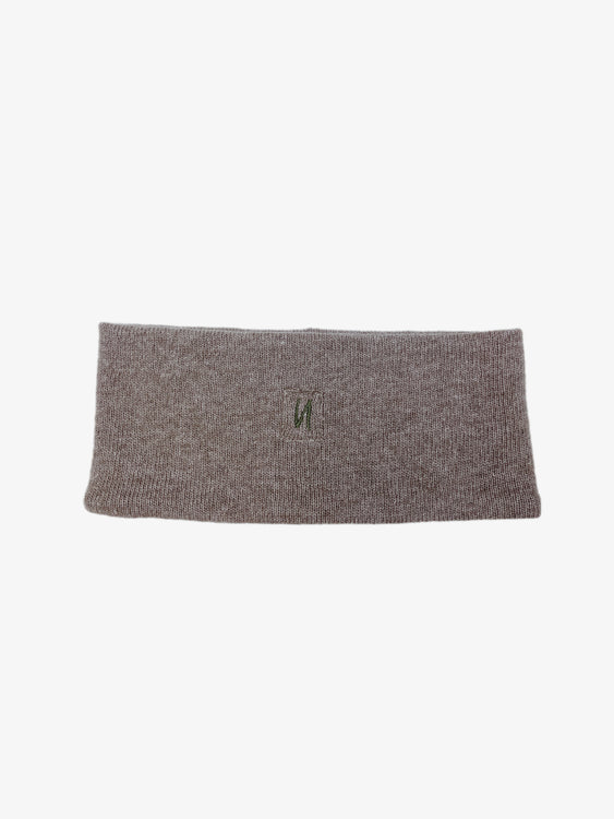 Nonoi Studio STIRNBAND "BLEDI" BRAUN // WOLLE Flash Sale
