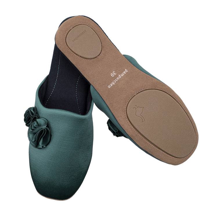 Pampuschen Ginger satin kiefer Online Outlet