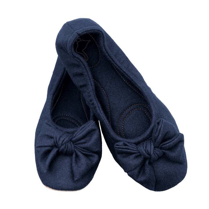 Pampuschen Daisy wool dunkelblau Exklusive Angebote
