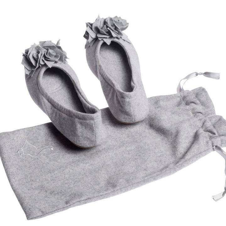 Pampuschen Grace wool stein Letzte 2 Tage