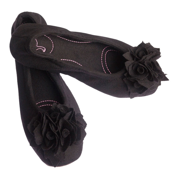 Pampuschen Grace wool schwarz Zeitbegrenzte Promotion