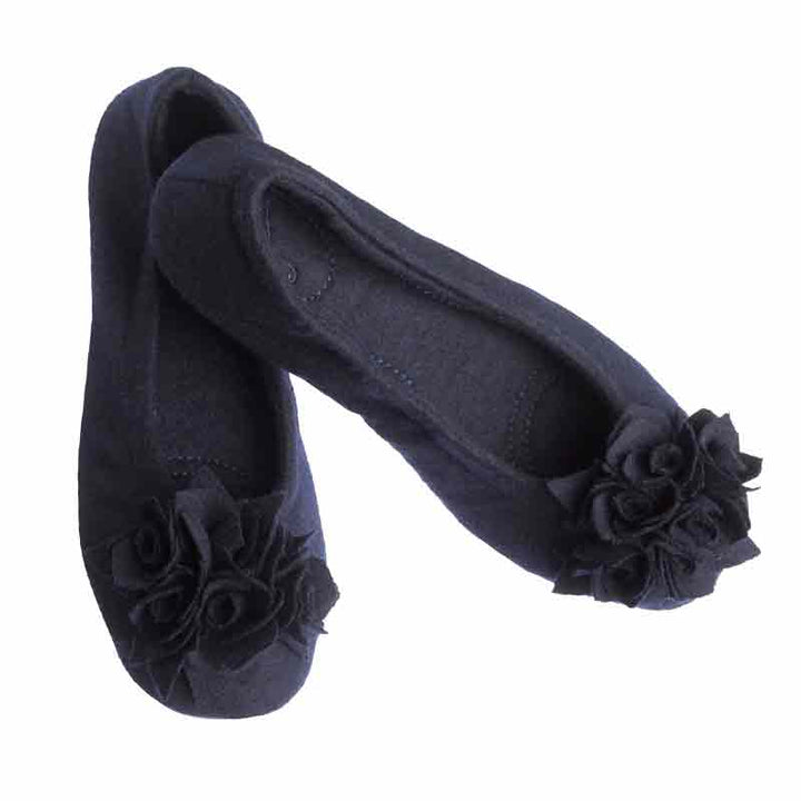 Pampuschen Grace wool dunkelblau Bis zu 50% Rabatt