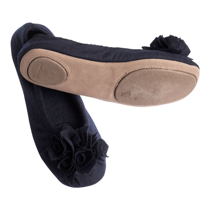 Pampuschen Grace wool dunkelblau Bis zu 50% Rabatt