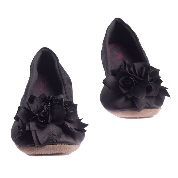 Pampuschen Grace satin schwarz Bis zu 55% Rabatt