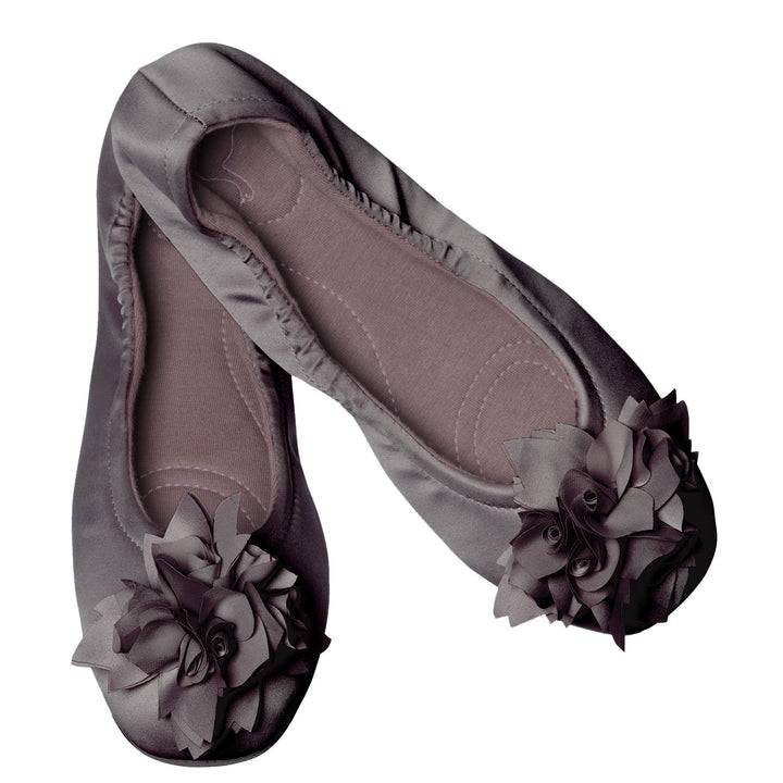 Pampuschen Grace satin taupe Clearance-Verkauf