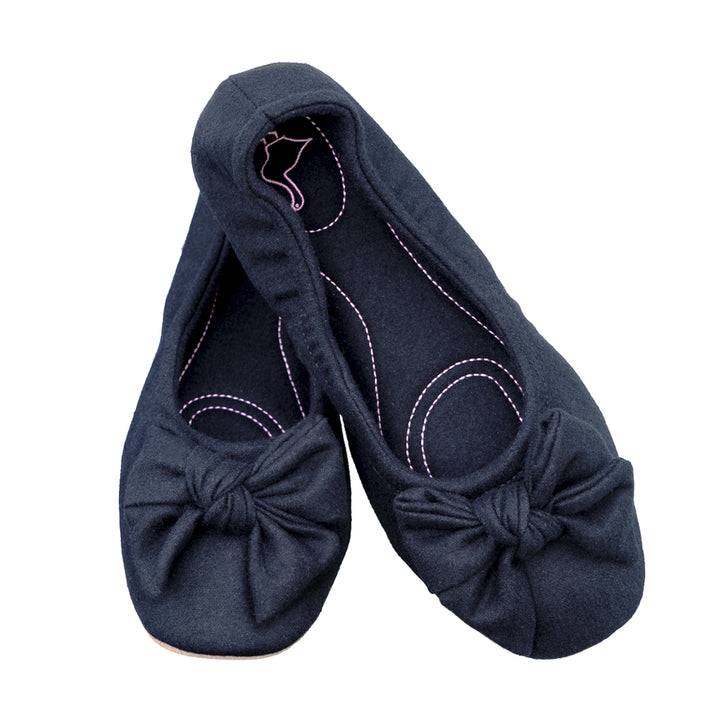 Pampuschen Daisy wool schwarz Im Verkauf