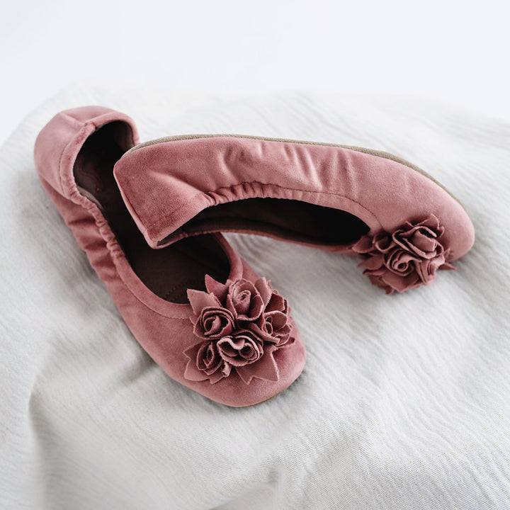 Pampuschen Grace velvet rosenholz Hotsell