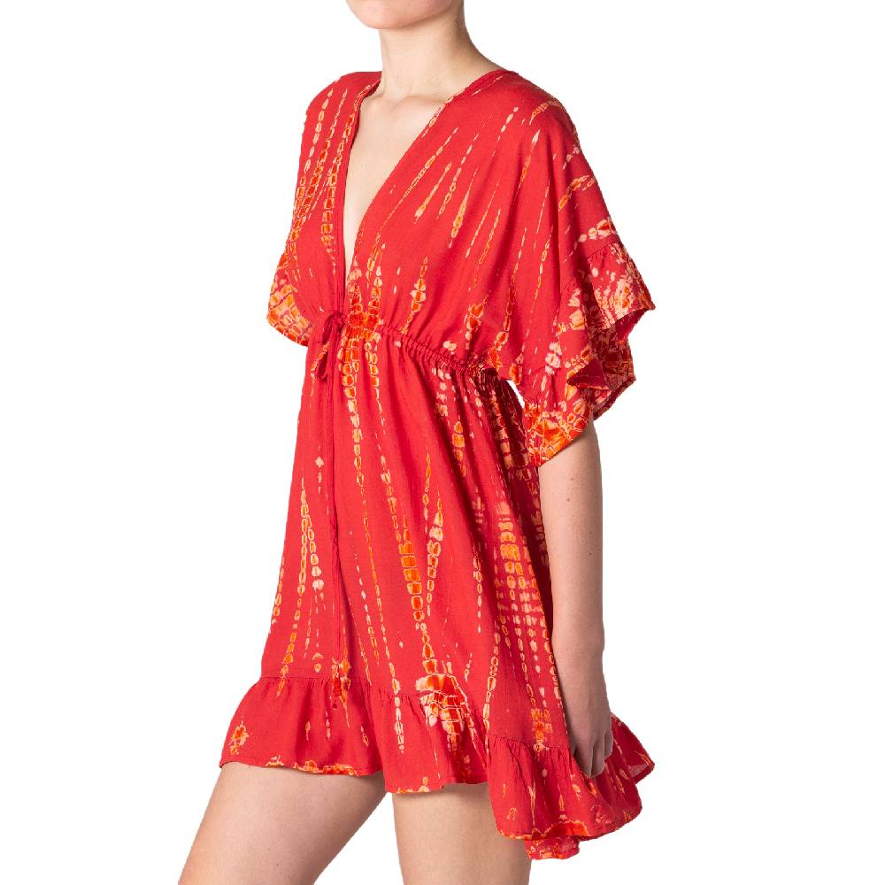 Panasiam Sunset Minikleid Tie-Dye Tiefpreis