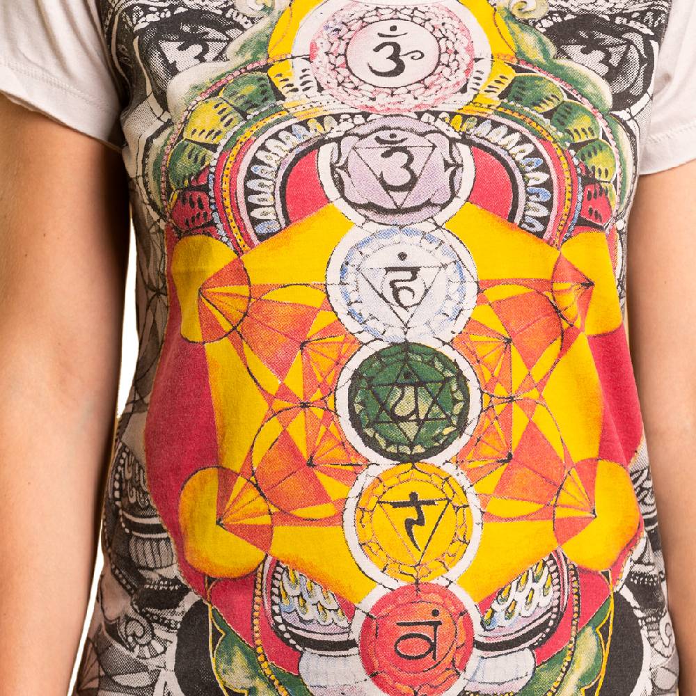 Panasiam T-Shirt Chakra Riesige Rabatte