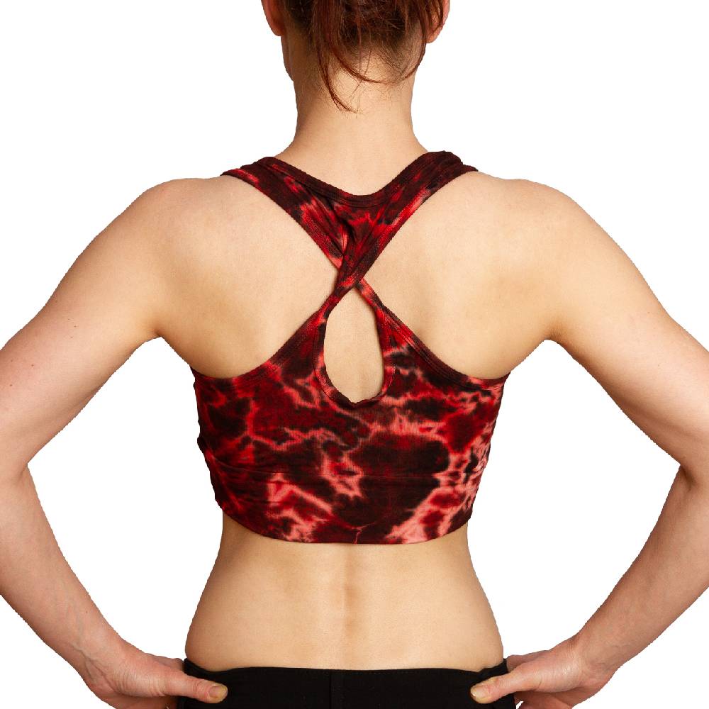 Panasiam Crop Top Batik Kostenloser Versand international