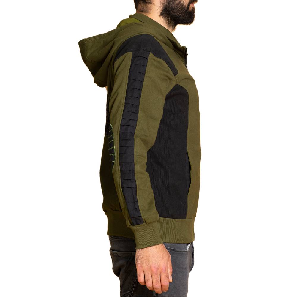 Panasiam Jacke mit Sonnenmuster Kostenloser Versand