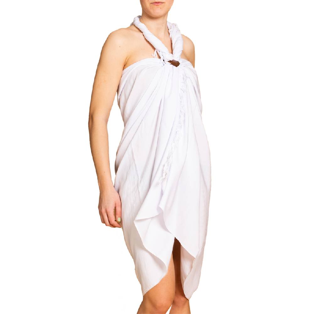 Panasiam Sarong unicolor in zwei Größen Fabrik Onlineshop
