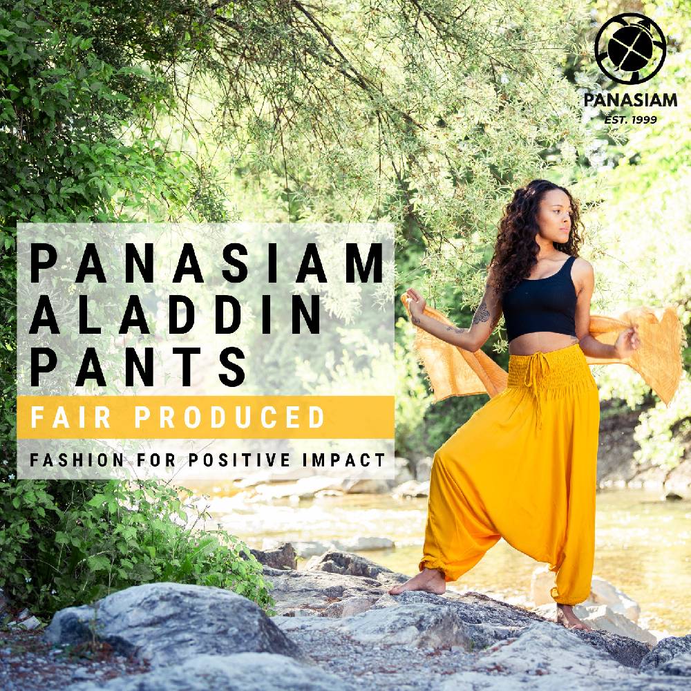 Panasiam Aladinhose Einfarbig Blitzangebot