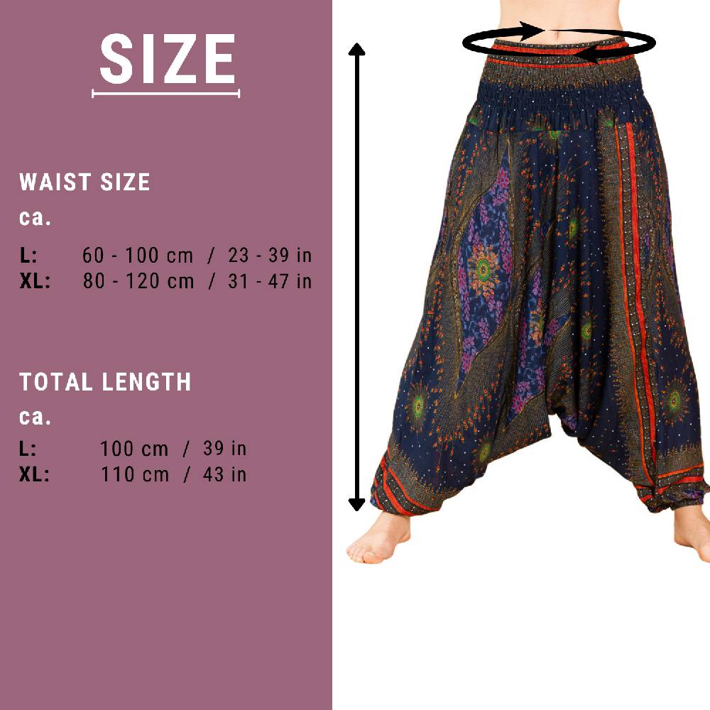 Panasiam Aladinhose Peacock Tägliche Deals
