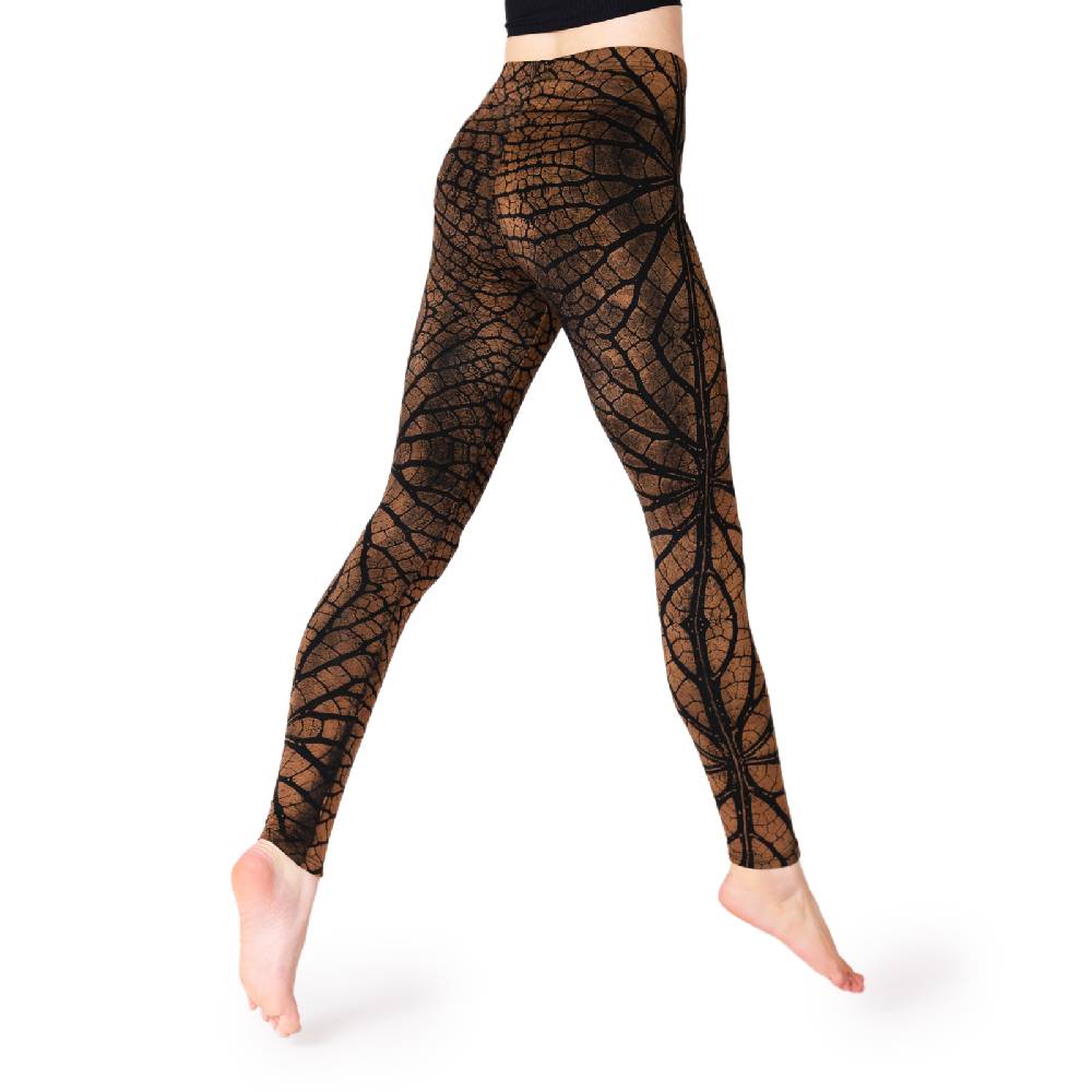 Panasiam Batik Leggings Blattmuster Tiefpreis