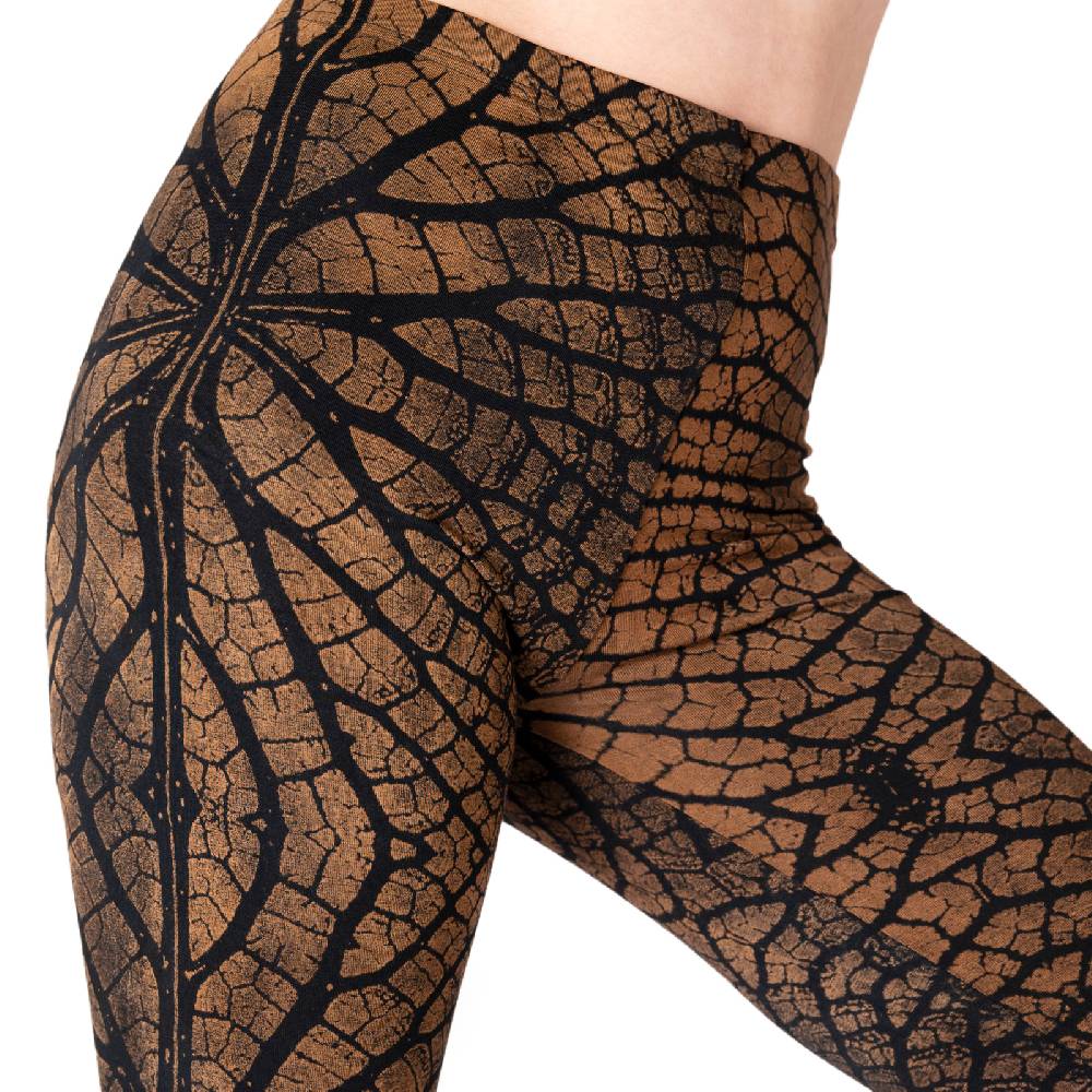 Panasiam Batik Leggings Blattmuster Tiefpreis