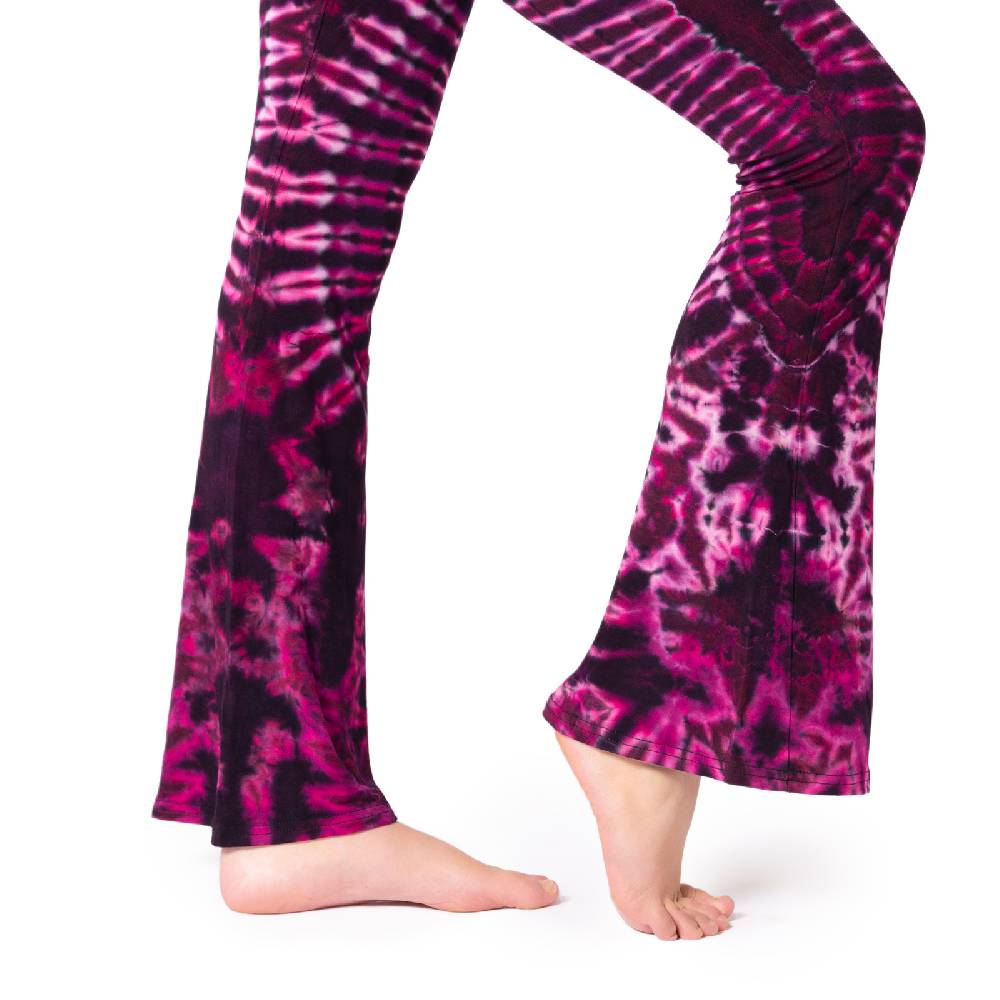 Panasiam Batik Leggings mit Schlag Kostenloser Versand