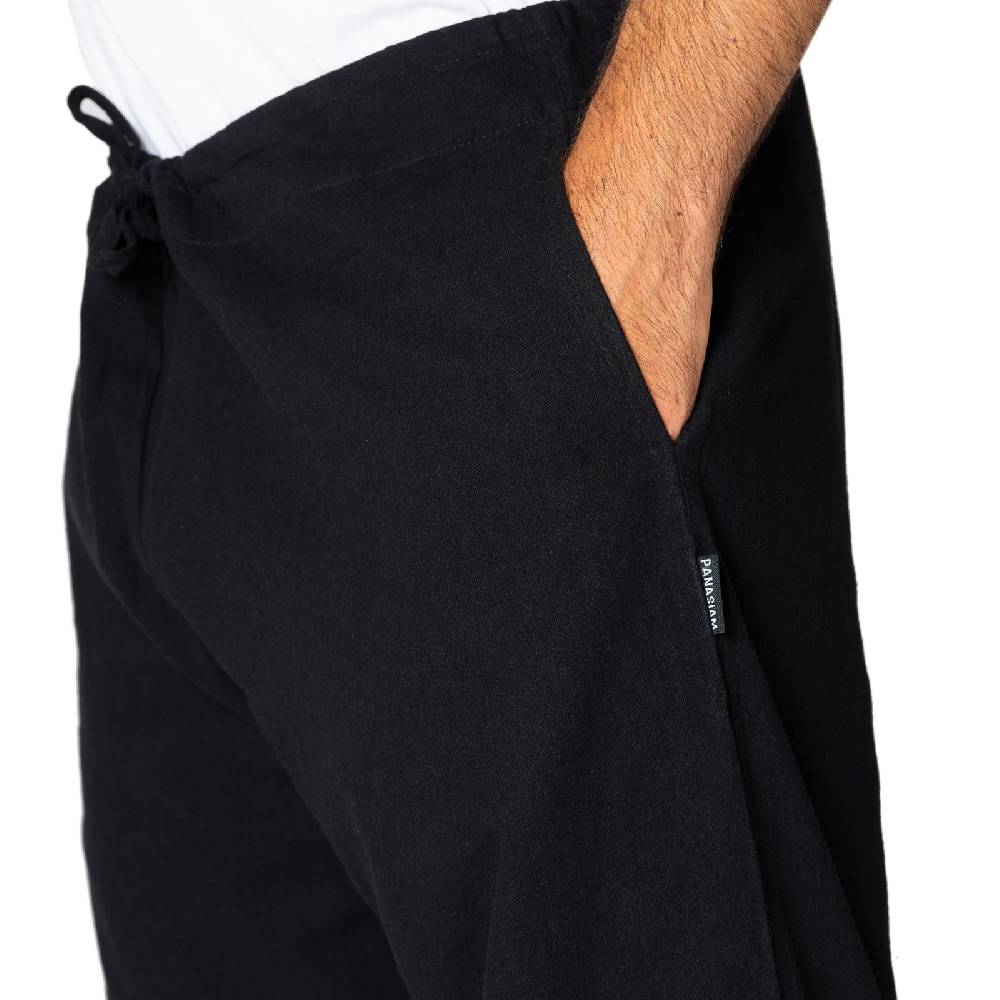Panasiam Stoffhose aus feiner Baumwolle Rabatt