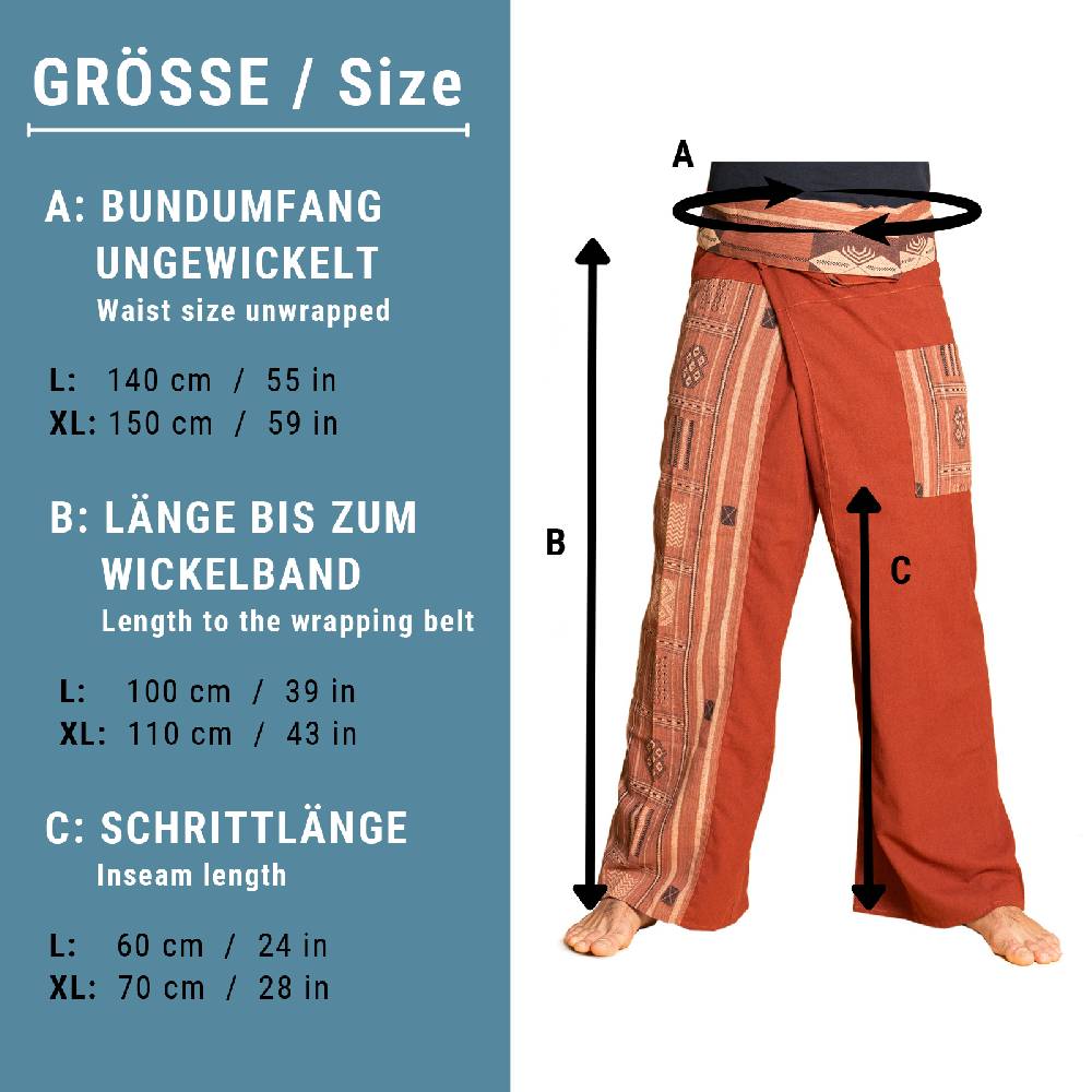 Panasiam Thai Fischerhose Webmuster Jubiläumsangebot