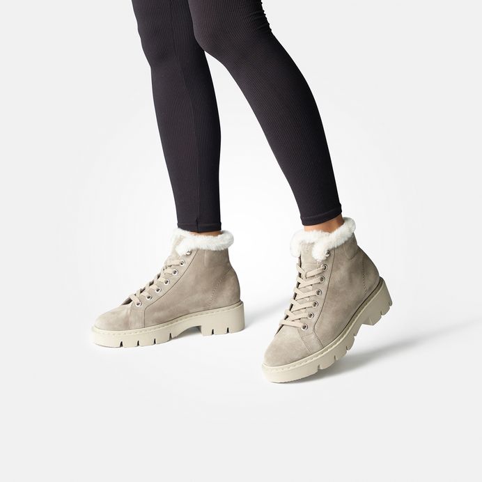 Paul Green Schnürbootie mit Wechselfußbett und Warmfutter 8107-014 Saisonale Angebote