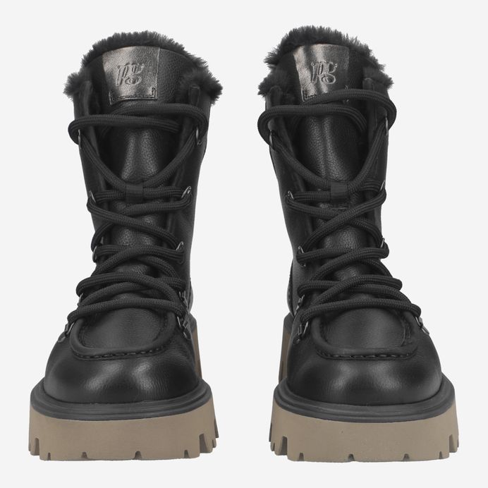 Paul Green Schnürbootie mit Warmfutter 8061-004 Tiefpreis