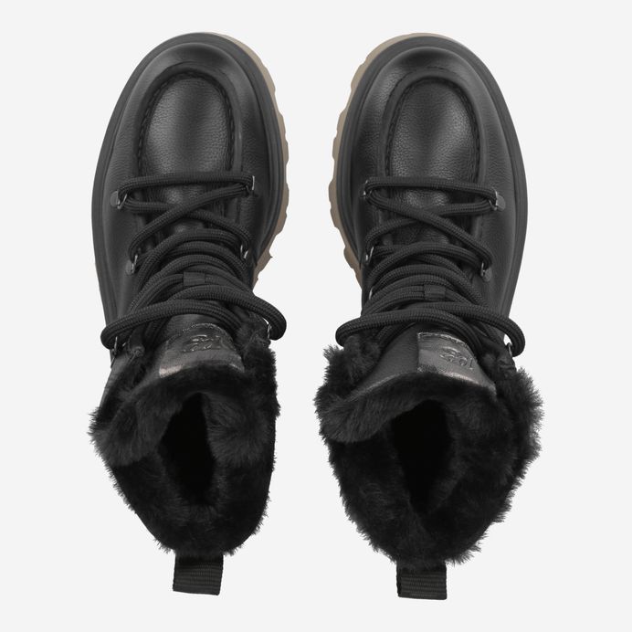 Paul Green Schnürbootie mit Warmfutter 8061-004 Tiefpreis