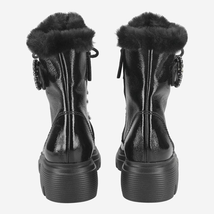 Paul Green Schnürbootie mit Warmfutter 8123-014 50% Rabatt mit kostenlosem Versand