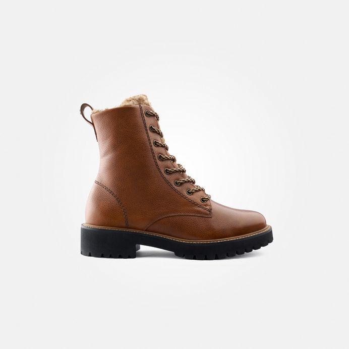 Paul Green Schnürbootie mit Warmfutter 8175-006 Versandkostenfrei