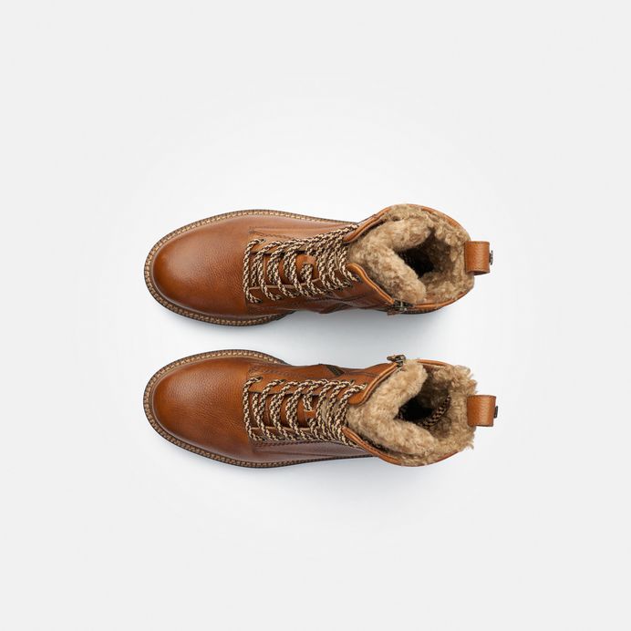 Paul Green Schnürbootie mit Warmfutter 8175-006 Versandkostenfrei