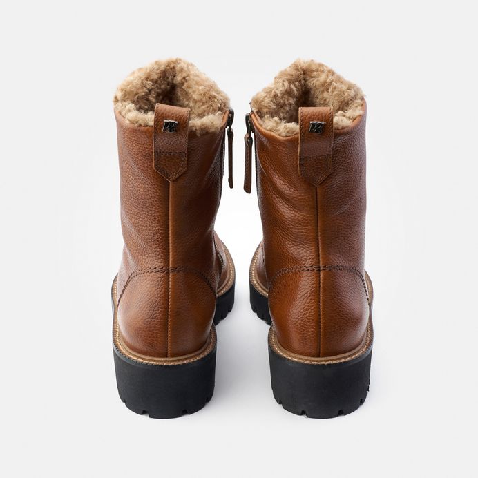 Paul Green Schnürbootie mit Warmfutter 8175-006 Versandkostenfrei