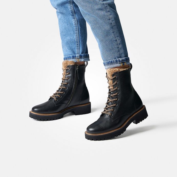 Paul Green Schnürbootie mit Warmfutter 8175-016 Begrenztes Angebot