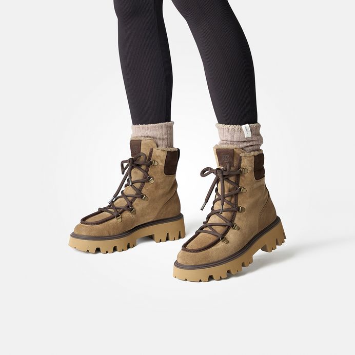 Paul Green Schnürbootie mit Warmfutter 8061-014 50% Rabatt für begrenzte Zeit