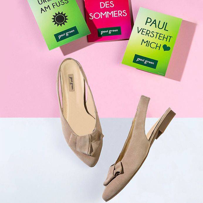 Paul Green Sling-Sandalen 7453-004 Nur noch ein Tag übrig