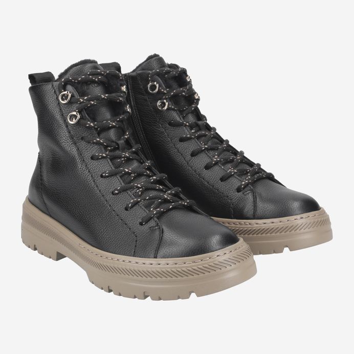 Paul Green SUPER SOFT Schnürstiefelette mit Warmfutter 5287-014 Fabrikladen