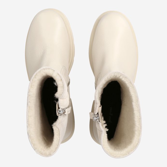 Paul Green Stiefelette mit Lammfell 8064-004 Lagerräumung