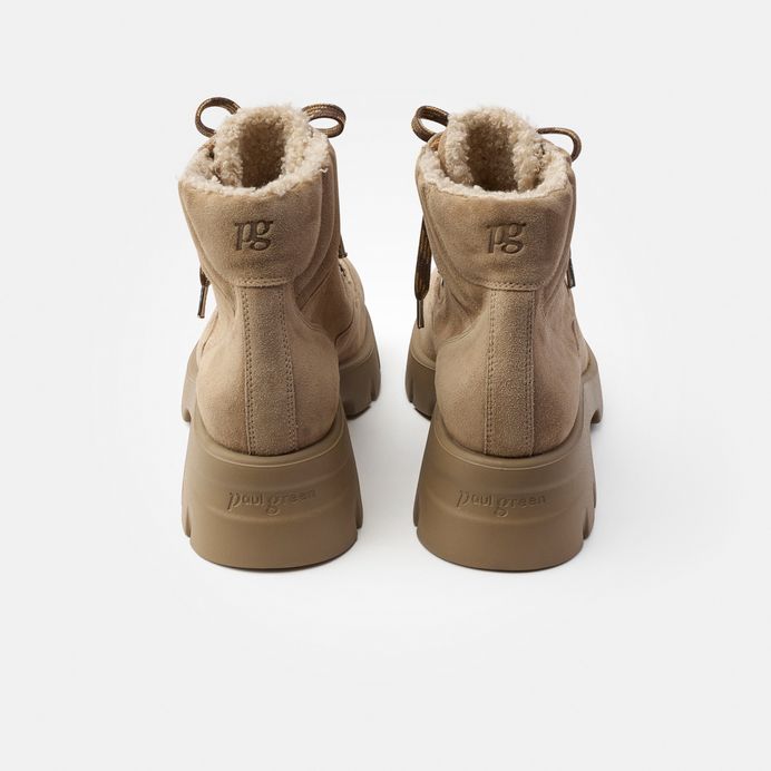 Paul Green Schnürbootie mit Warmfutter 8154-026 Discount Store für neue Produkte