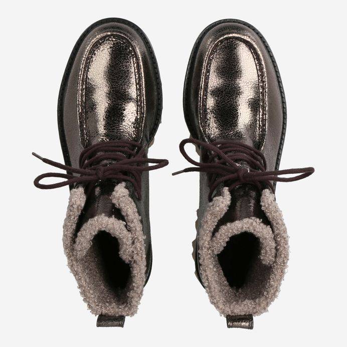 Paul Green Schnürbootie mit Warmfutter 8194-026 Meist gekauft
