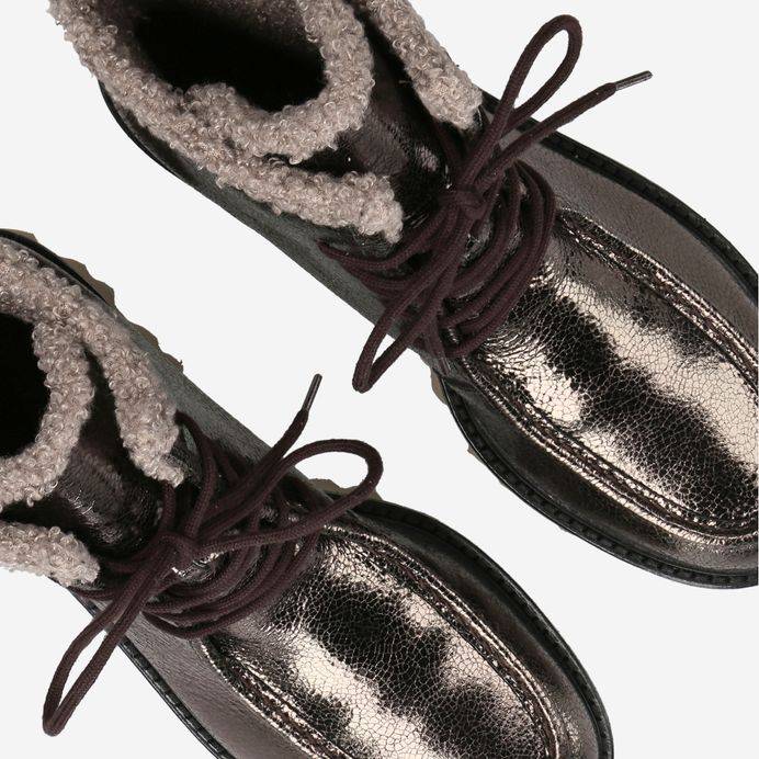 Paul Green Schnürbootie mit Warmfutter 8194-026 Meist gekauft