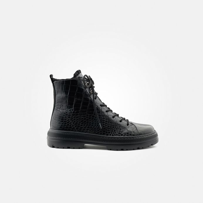 Paul Green Schnürstiefelette mit Warmfutter 5287-076