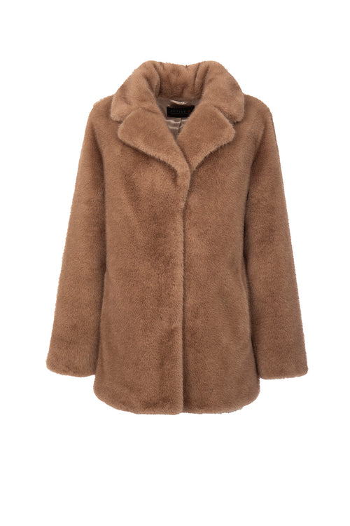 Petite M. Kunstfell Jacke Braun Neuheiten